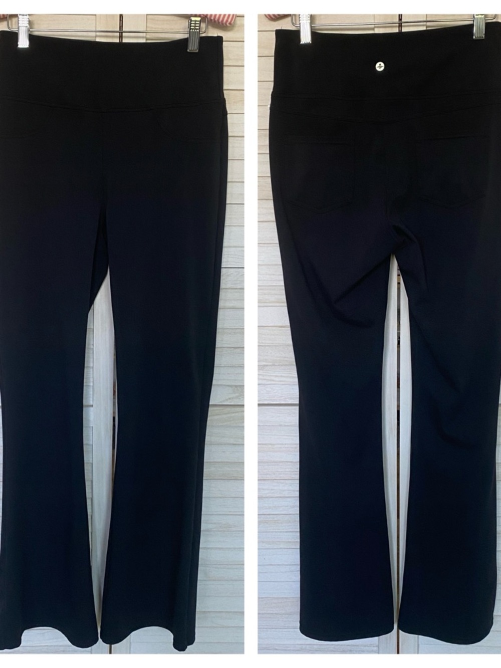 Halara Black Athletic Activewear Bootcut Pant SZ M Tall